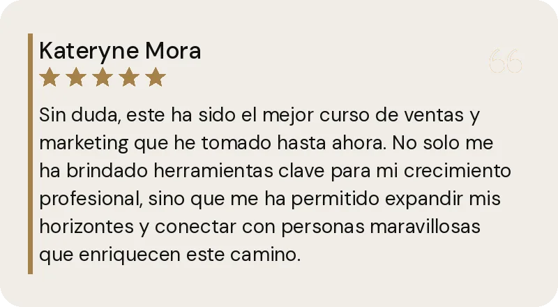 Reseña de Google de Kateryne Mora