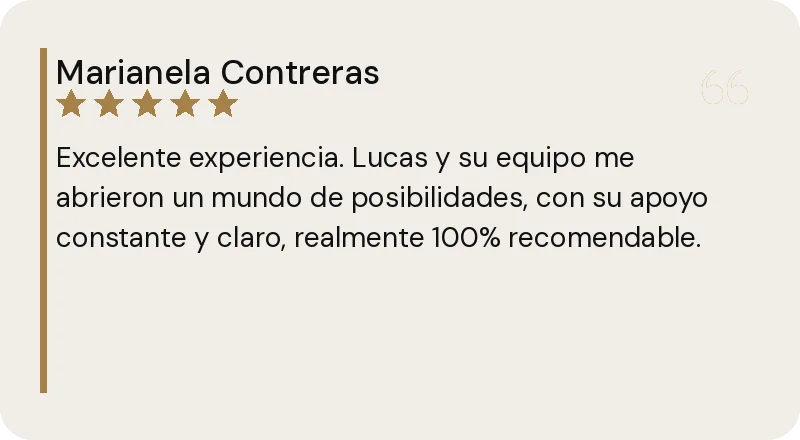 Reseña de Google de Marianela Contreras