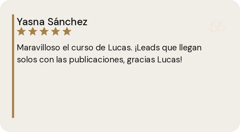 Reseña de Google de Yasna Sanchez