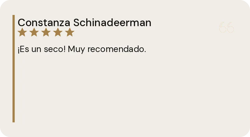 Reseña de Google de Constanza Schinadeerman