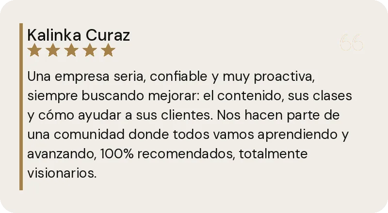Reseña de Google de Kalinka Curaz