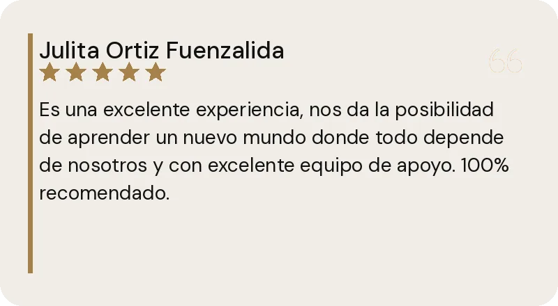 Reseña de Google de Julita Ortiz Fuenzalida